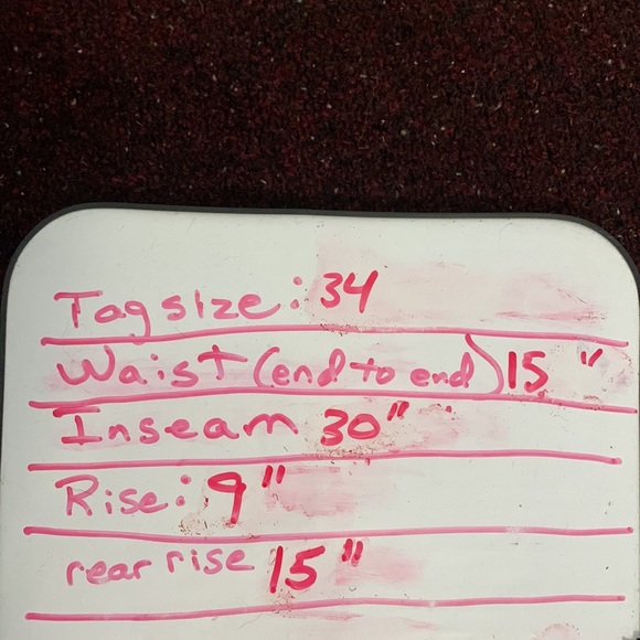 Jeep brand vintage Blue Jeans denim pants tag says size 34 measurements 30 30 - Picture 9 of 10